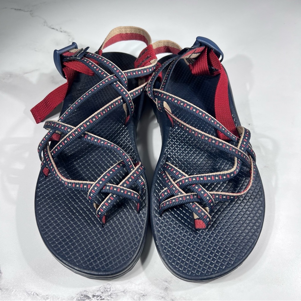 Chaco ZX2 Classic Smokey Shovel Navy Sandals